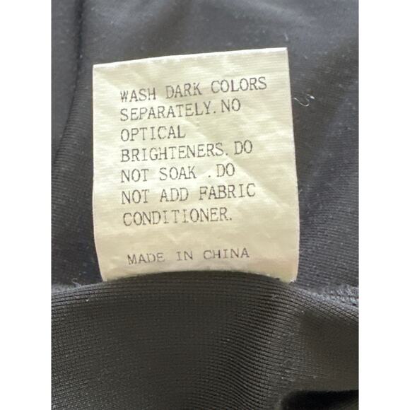 VTG Black Velvet Bodycon Dress S Rose Appliqué Goth Dark Romantic Vampire Wife - Picture 12 of 16